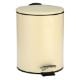 Εικόνα της Καλαθάκι Μπάνιου Estia Classic Μεταλλικό Soft Close 5lt Matte Beige 02-3784