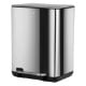 Εικόνα της Καλαθάκι Μπάνιου Estia Cubic Μεταλλικό Soft Close 6lt Inox 02-20934