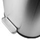 Εικόνα της Καλαθάκι Μπάνιου Estia Ovoid Μεταλλικό Soft Close 6lt Inox 02-21412