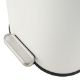 Εικόνα της Καλαθάκι Μπάνιου Estia Ovoid Μεταλλικό Soft Close 6lt White 02-21429