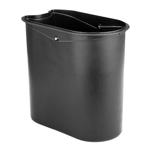 Εικόνα της Χαρτοδοχείο Μπάνιου Estia Slim Soft Close Ματ Γκρί 5lt 02-21931