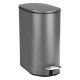 Εικόνα της Χαρτοδοχείο Μπάνιου Estia Slim Soft Close Ματ Γκρί 5lt 02-21931