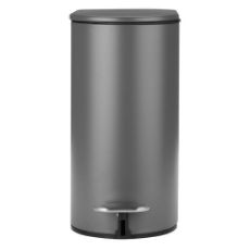 Εικόνα της Χαρτοδοχείο Μπάνιου Estia Slim Soft Close Ματ Γκρί 5lt 02-21931