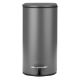 Εικόνα της Χαρτοδοχείο Μπάνιου Estia Slim Soft Close Ματ Γκρί 5lt 02-21931