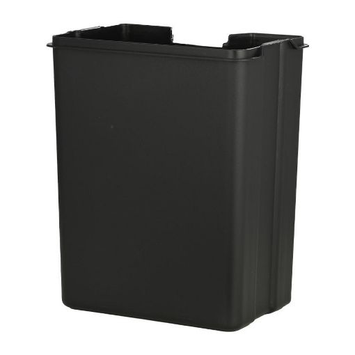 Εικόνα της Καλαθάκι Μπάνιου Estia Cubic Soft Close 6lt Μαύρο 02-20941