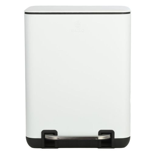 Εικόνα της Καλαθάκι Μπάνιου Estia Cubic Soft Close 6lt Λευκό 02-20958