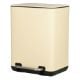 Εικόνα της Καλαθάκι Μπάνιου Estia Cubic Soft Close 6lt Ivory 02-20989