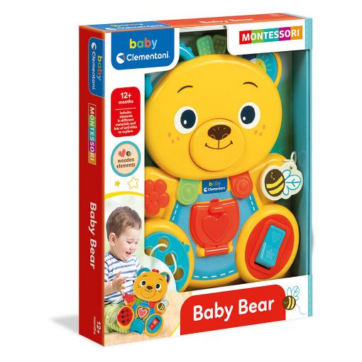 Εικόνα της Clementoni Baby - Βρεφικό Παιχνίδι Baby Bear 1000-17856