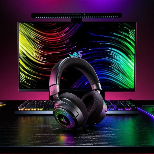 Εικόνα της Headset Razer Kraken v4 Haptic Wireless Black RZ04-05170100-R3M1