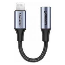 Εικόνα της Headphone Adapter Ugreen Lightning to 3.5mm F Black 30756