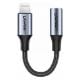 Εικόνα της Headphone Adapter Ugreen Lightning to 3.5mm F Black 30756
