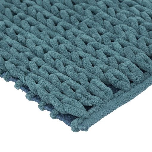Εικόνα της Πατάκι Μπάνιου Colorama 5five 75x50cm Petrol blue 174729P