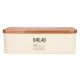 Εικόνα της Ψωμιέρα Estia Allure Μεταλλική 42x23x13cm Ivory 01-24833