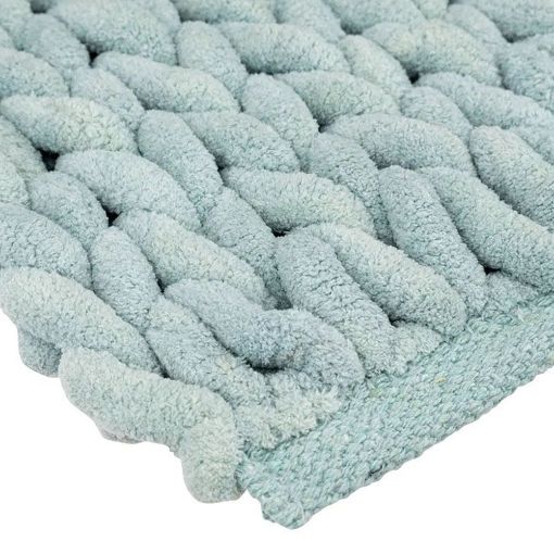 Εικόνα της Πατάκι Μπάνιου Colorama 5five 75x50cm Artic Blue 174729Q