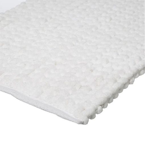 Εικόνα της Πατάκι Μπάνιου Colorama 5five 75x50cm White 174629A