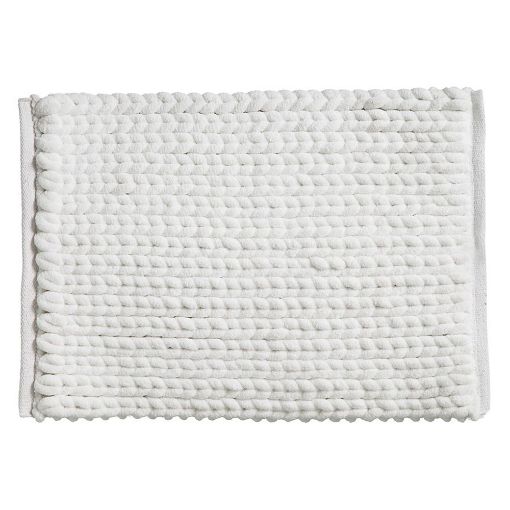 Εικόνα της Πατάκι Μπάνιου Colorama 5five 75x50cm White 174629A