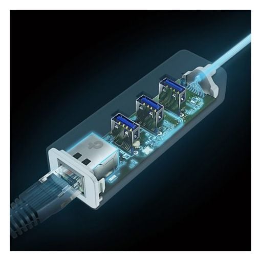 Εικόνα της Adapter Tp-Link USB Type-C to Gigabit Ethernet & 3x USB-A 3.0 UE330C
