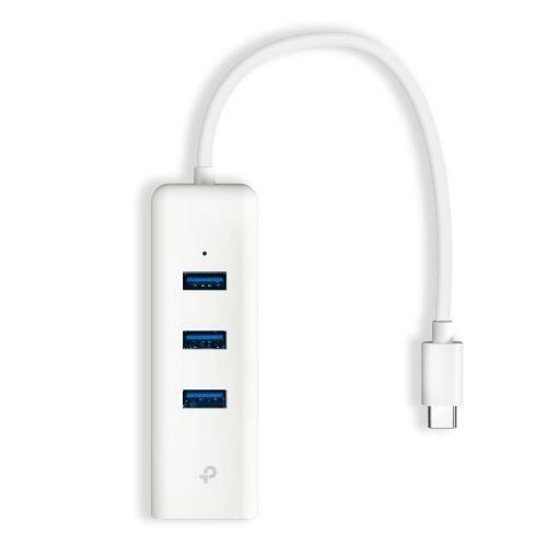 Εικόνα της Adapter Tp-Link USB Type-C to Gigabit Ethernet & 3x USB-A 3.0 UE330C