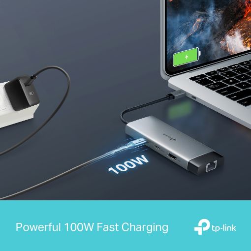 Εικόνα της Docking Station Tp-Link USB-C 6in1 UH6120C