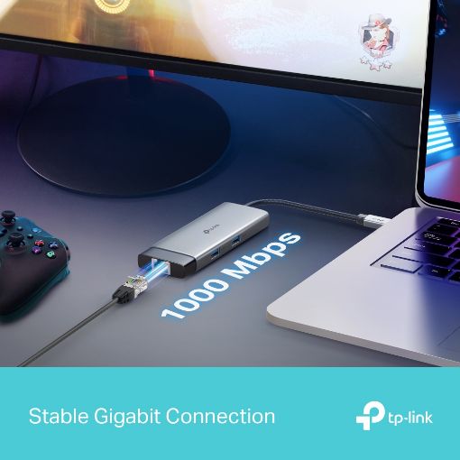 Εικόνα της Docking Station Tp-Link USB-C 6in1 UH6120C