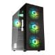 Εικόνα της Kolink Observatory HF Plus Mesh ARGB PWM Black PGW-CH-KOL-130