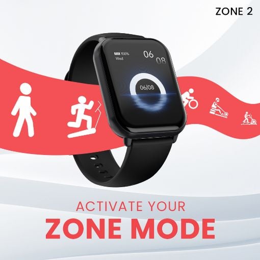Εικόνα της Smartwatch HiFuture Zone2 Black