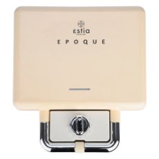 Εικόνα της Τοστιέρα Estia Retro Epoque 2 Θέσεων 800w με Αποσπώμενενς Αντικολητικές Πλάκες 06-25939