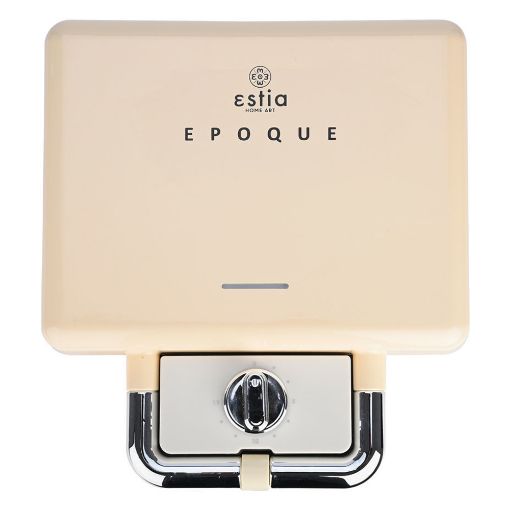 Εικόνα της Τοστιέρα Estia Retro Epoque 2 Θέσεων 800w με Αποσπώμενενς Αντικολητικές Πλάκες 06-25939