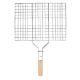 Εικόνα της Σχάρα Ψησίματος Barbeque Μεταλλική Estia 60x40cm με Ξύλινη Λαβή 05-9472