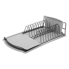Εικόνα της Πιατοθήκη Estia Studio Μεταλλική Γκρί 47x26cm 01-9229