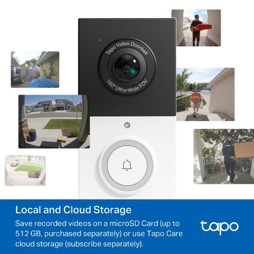 Εικόνα της Video Doorbell Tp-Link Tapo D210 2K