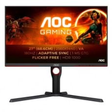 Εικόνα της Οθόνη AOC Q27G3XMN/BK 27" VA Quad HD 180Hz