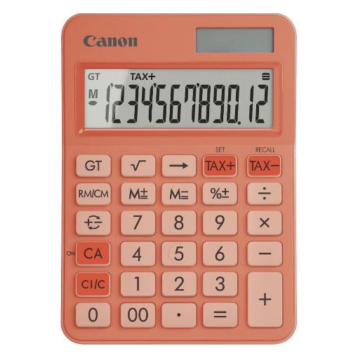 Εικόνα της Αριθμομηχανή 12 Ψηφίων Canon LS-125KB-OR Orange 6819C002AA