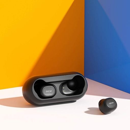 Εικόνα της True Wireless Earbuds QCY T1C Black
