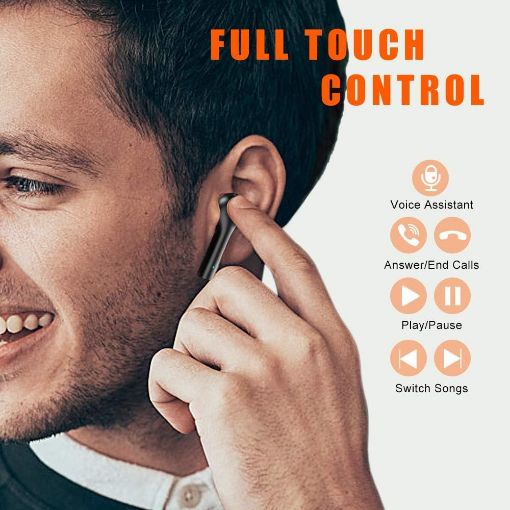 Εικόνα της True Wireless Earbuds QCY T5 Black