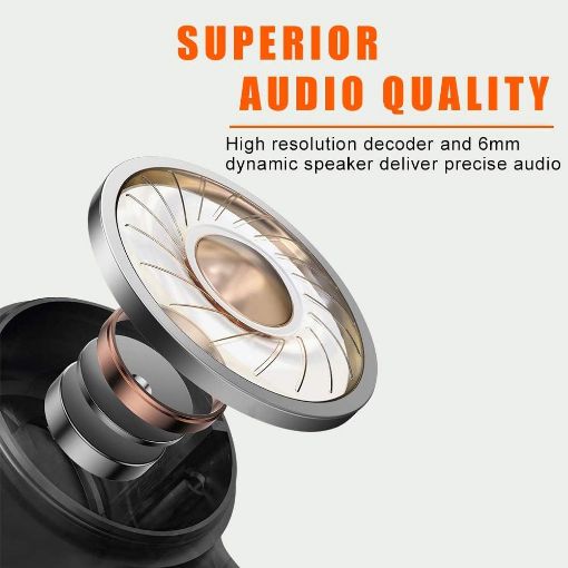 Εικόνα της True Wireless Earbuds QCY T5 Black