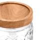 Εικόνα της Δοχείο Αποθήκευσης Allure Γυάλλινο Estia 500ml Ανάγλυφο 11x10cm 01-23591