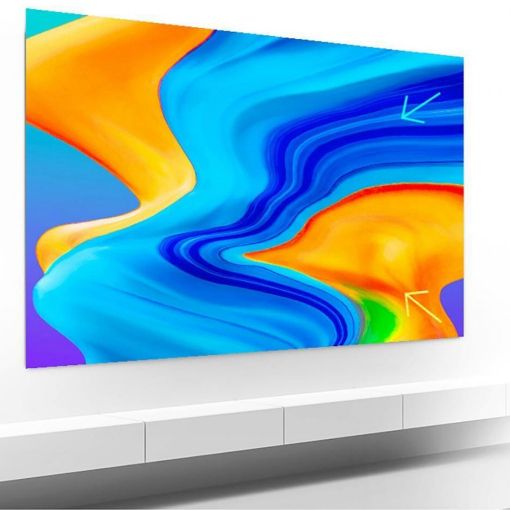 Εικόνα της Anti-Light Curtain Wanbo 125x221cm 100inch HD