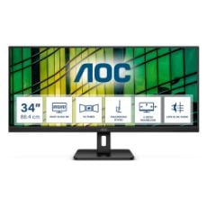 Εικόνα της Οθόνη AOC U34E2M 34" UltraWide VA Quad HD 100Hz