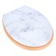 Εικόνα της Καπάκι Λεκάνης Estia Marble με Μεντεσέδες απο Κράμα Ψευδαργύρου 02-21825