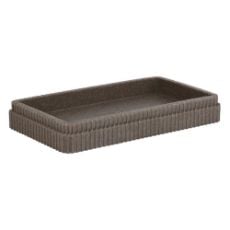 Εικόνα της Δίσκος Μπάνιου Estia Wire Ρητίνης 19x10.3x2.8cm Γκρί 02-26219