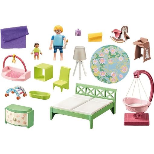Εικόνα της Playmobil City Life - Μοντέρνο Υπνοδωμάτιο με Κούνια 71609