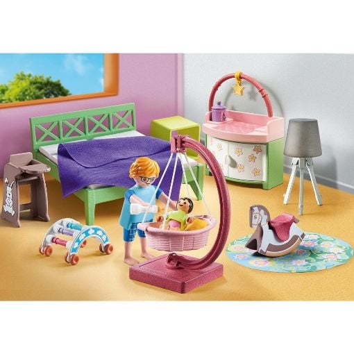 Εικόνα της Playmobil City Life - Μοντέρνο Υπνοδωμάτιο με Κούνια 71609