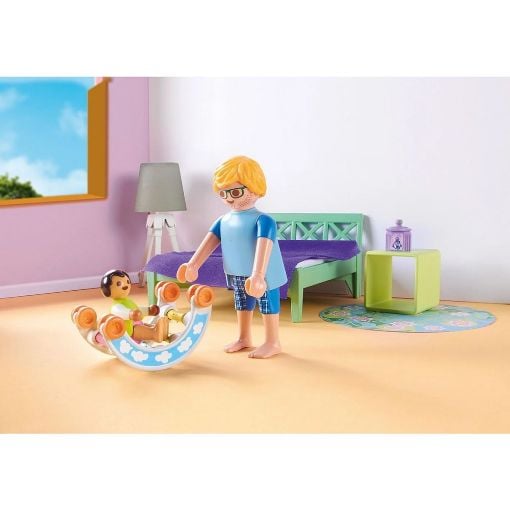 Εικόνα της Playmobil City Life - Μοντέρνο Υπνοδωμάτιο με Κούνια 71609