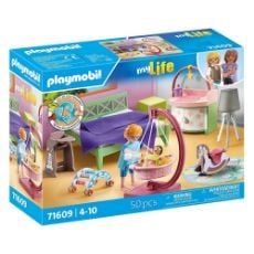 Εικόνα της Playmobil City Life - Μοντέρνο Υπνοδωμάτιο με Κούνια 71609