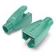 Εικόνα της Κάλυμμα Βυσμάτων Vention RJ45 Strain Relief Boots Green PVC Type 100-Pack IODG0-100