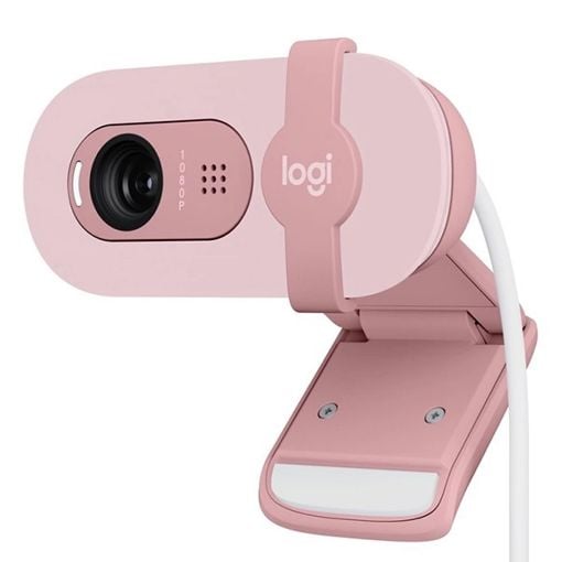 Εικόνα της Webcam Logitech Brio 100 1080p Rose 960-001623