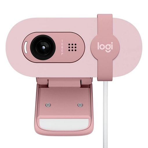 Εικόνα της Webcam Logitech Brio 100 1080p Rose 960-001623