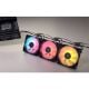 Εικόνα της Case Fan Corsair RS120 120mm ARGB PWM (3-Pack) Black CO-9050181-WW