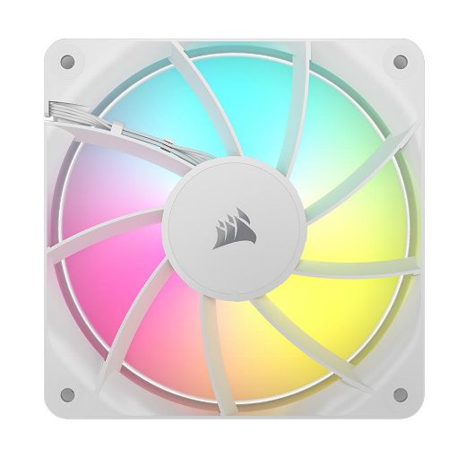 Εικόνα της Case Fan Corsair RS120 120mm ARGB PWM (3-Pack) White CO-9050185-WW